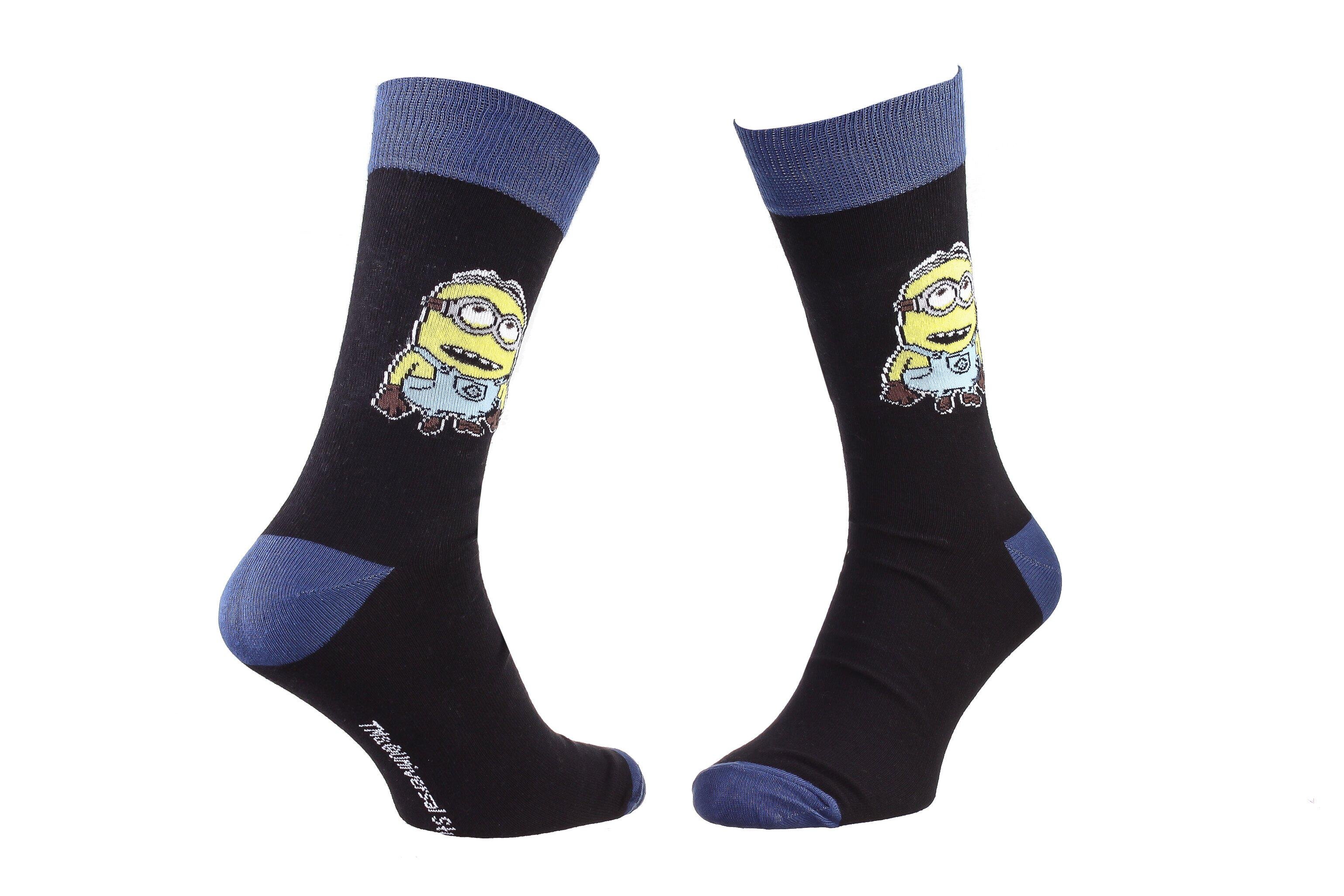 Шкарпетки Minions Minions Socks 1 пара р. 43-46 Black (93153667-2)
