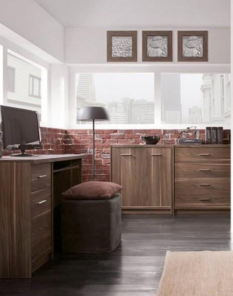 Вітальня комплект Gerbor Holding Опен 2 з ДСП Горіх каліфорнійський Вітальня комплект Gerbor Holding Опен 2 з ДСП Горіх каліфорнійський