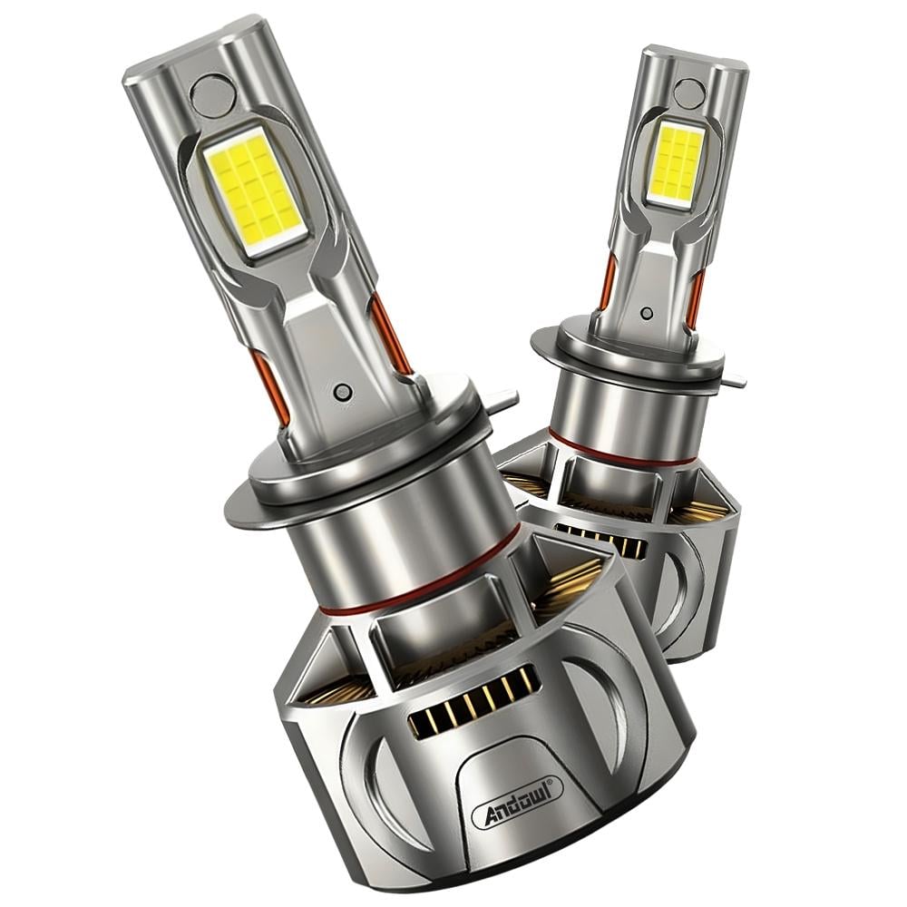 Комплект автомобильных LED-ламп Andowl W-H7-X1 ксенон для фар головного/ближнего и дальнего света 2 шт. Черный (afa4d99d) Комплект автомобильных LED-ламп Andowl W-H7-X1 ксенон для фар головного/ближнего и дальнего света 2 шт. Черный (afa4d99d)