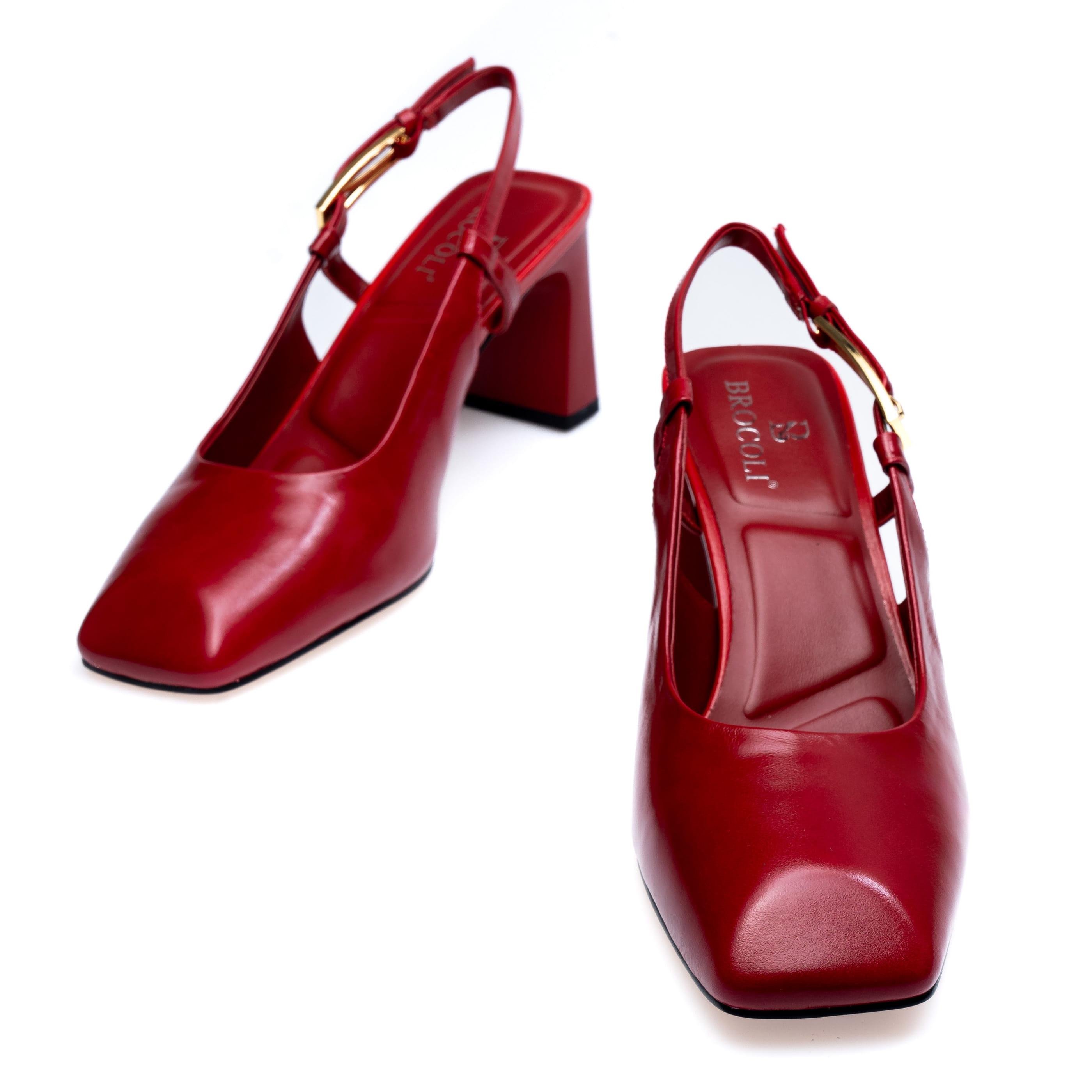 Босоножки Brocoly 01611 р. 37 Красный (104363819) - фото 3