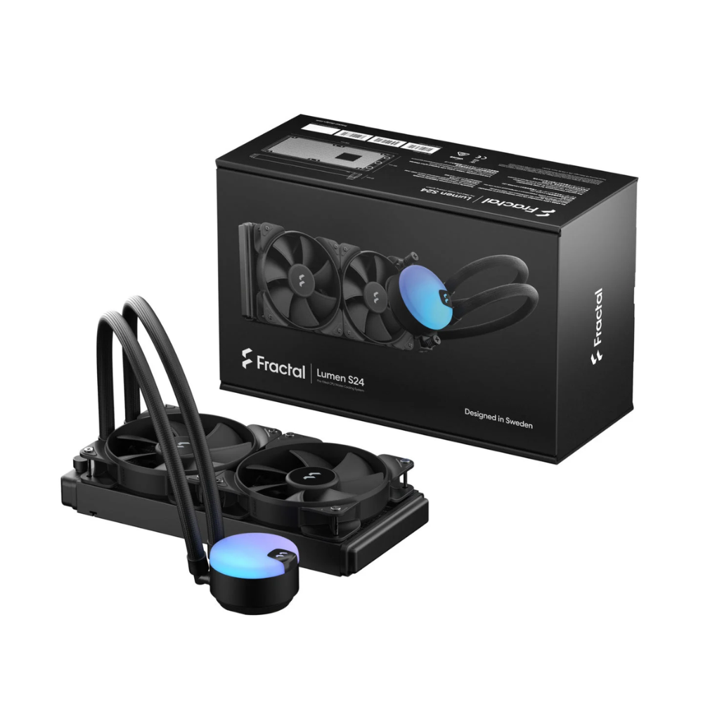 Система водяного охолодження Fractal Design Lumen S24 v2 2х120 мм (579794) - фото 3