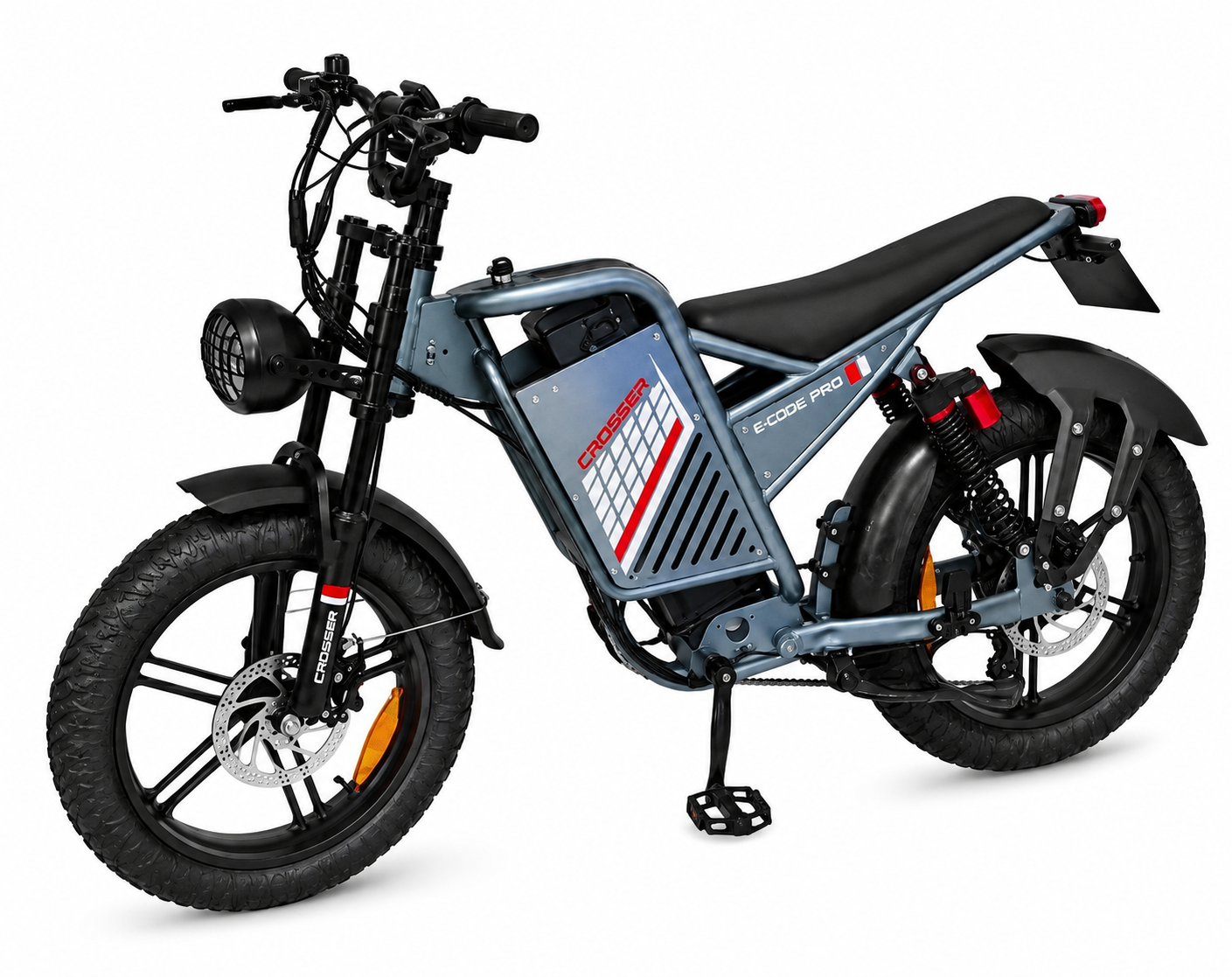 Електровелосипед Crosser E-CODE PRO 60V 1500W 20Ah Lithium гідравлічні гальма 7 швидкостей