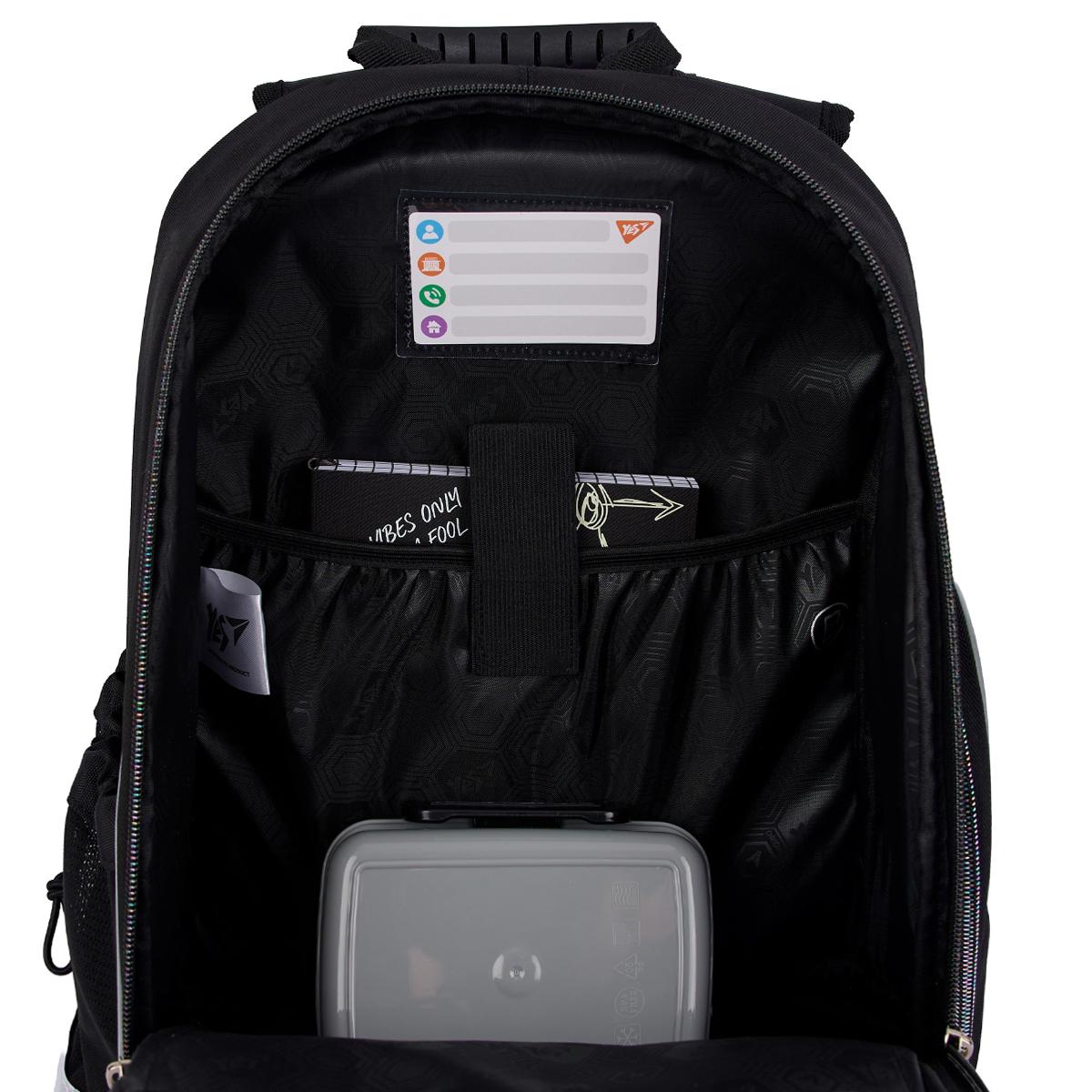 Школьный рюкзак полукаркасный YES Smiling Cats S-100 (559871) - фото 6 Школьный рюкзак полукаркасный YES Smiling Cats S-100 (559871) - фото 6