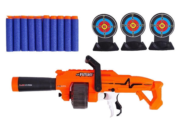 Детский автомат с патронами и мишенями (156151)