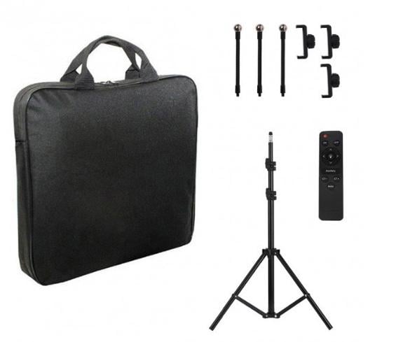 Кольцевая лампа RGB MJ18 3 крепления и 3 режима температуры света 45 см (AR003712) - фото 3 Кольцевая лампа RGB MJ18 3 крепления и 3 режима температуры света 45 см (AR003712) - фото 3