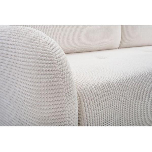 Диван раскладной Perfect Home Cloud натуральное дерево ДСП/ткань Elma 04 Белый (49491) - фото 5 Диван раскладной Perfect Home Cloud натуральное дерево ДСП/ткань Elma 04 Белый (49491) - фото 5