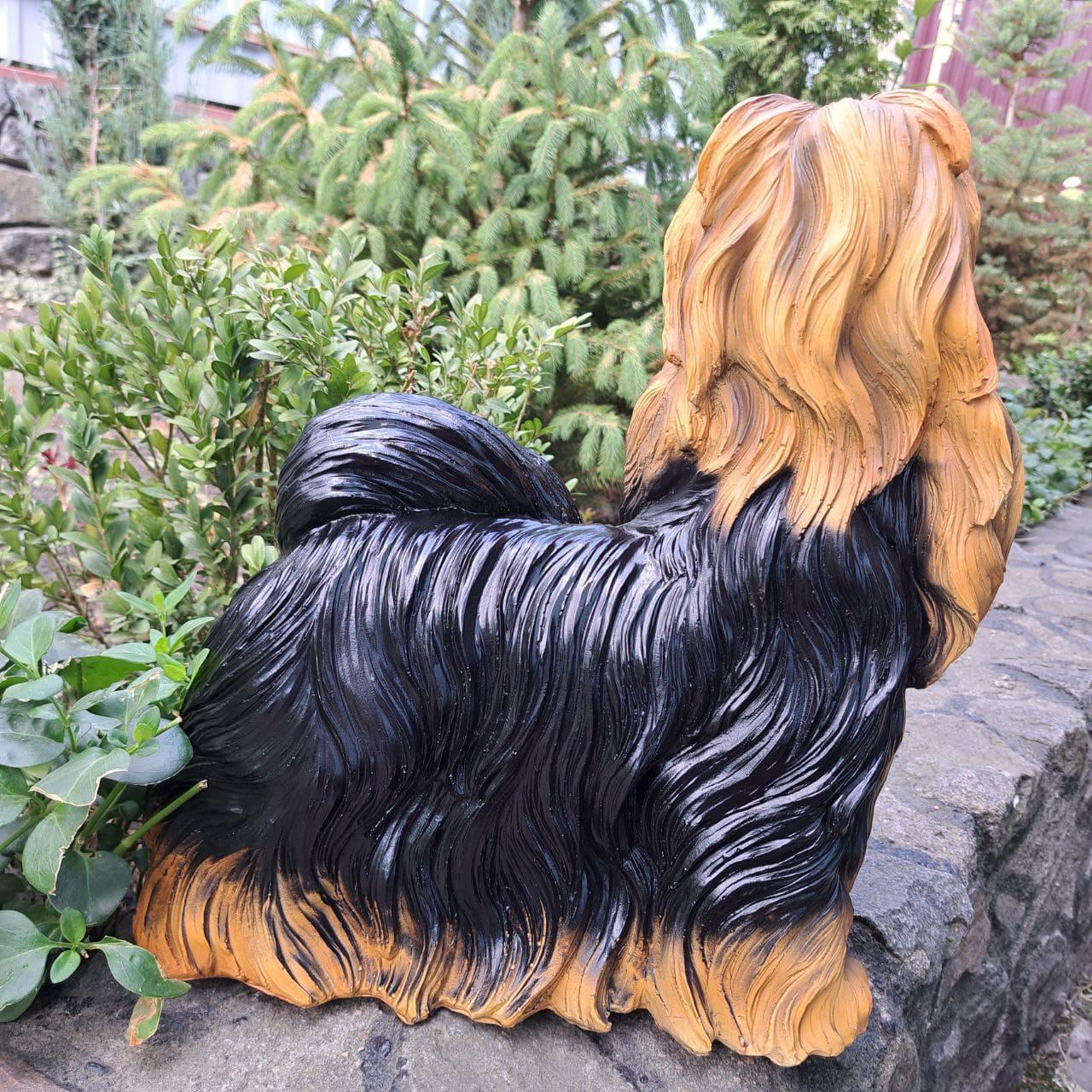 Садовая фигура Йоркширский терьер 38 см (3805) - фото 2