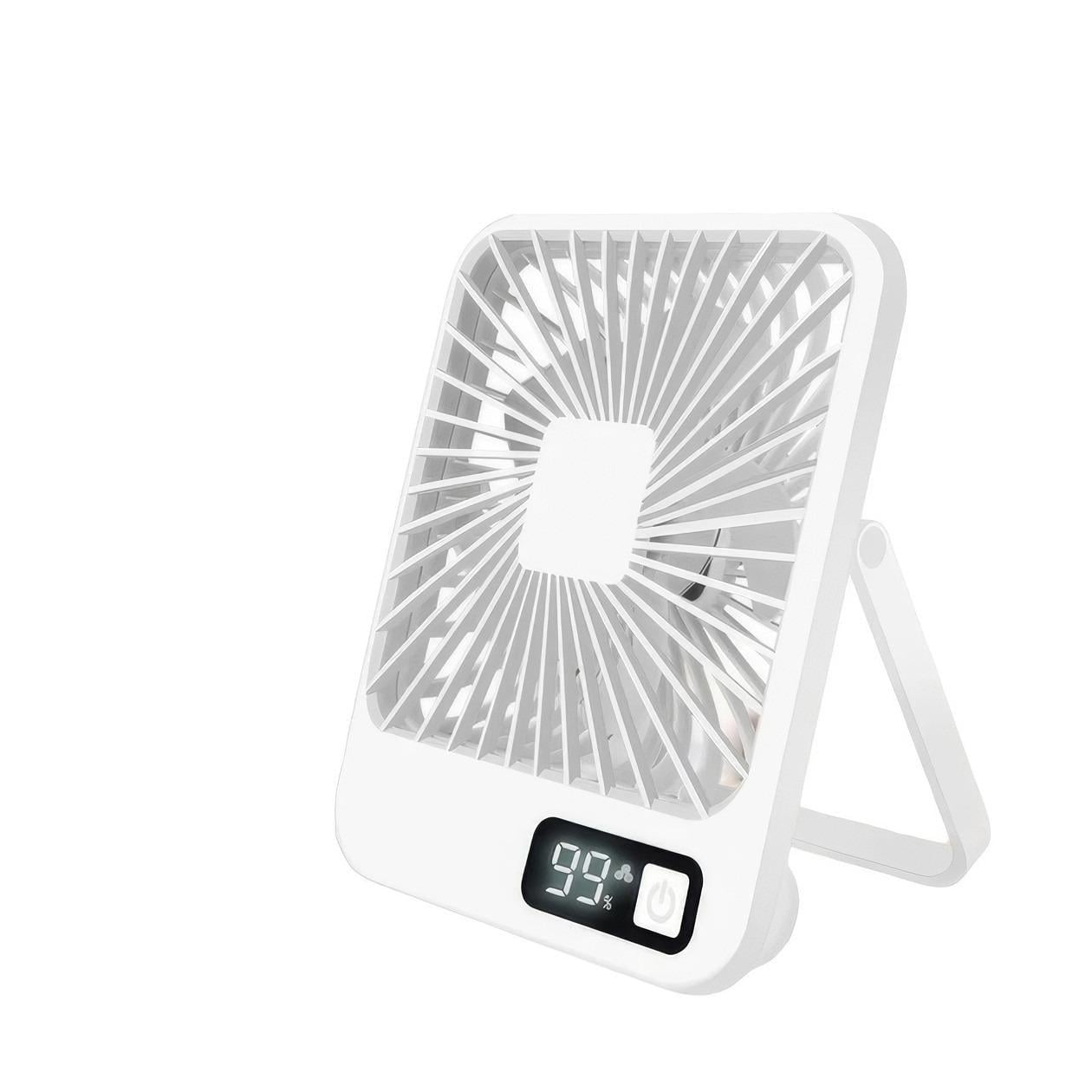 Вентилятор мини настольный Desktop Stand Fan аккумуляторный Белый (1010927-White) Вентилятор мини настольный Desktop Stand Fan аккумуляторный Белый (1010927-White)