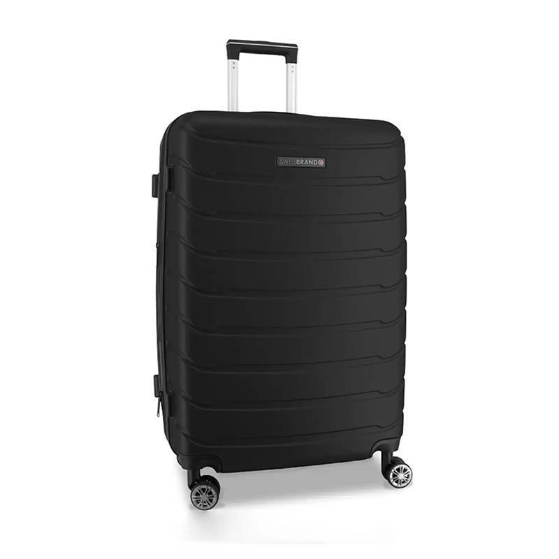 Чемодан на 4-х колесах Swissbrand Nashville S 39-43 л Black (DAS301882)