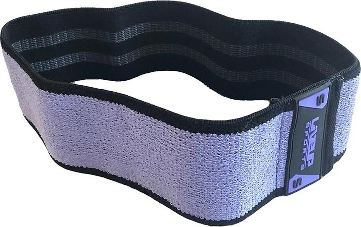 Еспандер-петля LiveUp HIP BAND S Фіолетовий (LS3629-S)