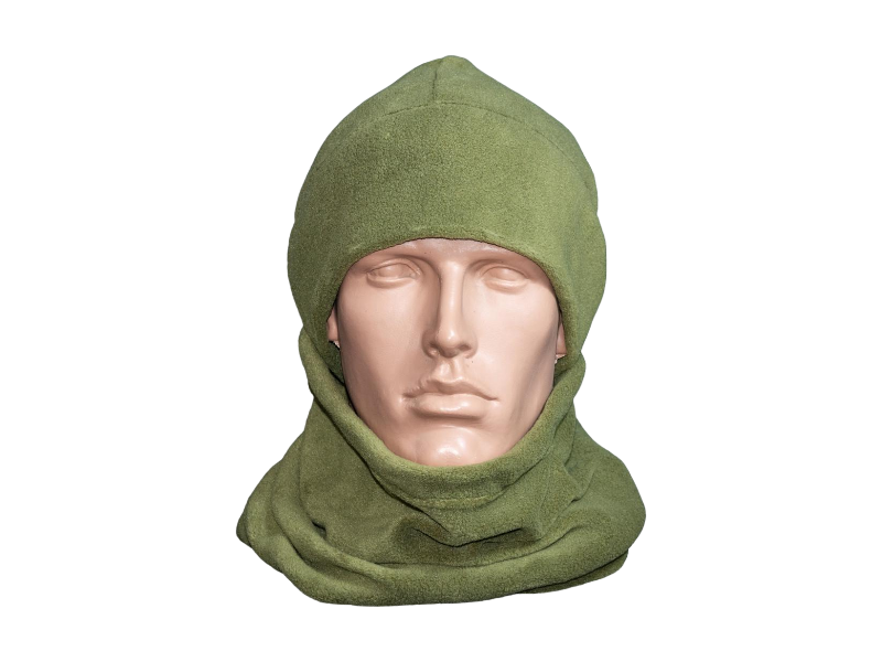 Шапка та бафф КІРАСА 821 з флісу 240 г/м р. 55-58 Army green (1735088732)