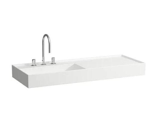 Умывальник Laufen Ino SaphirKeramik 120x46 см Белый (H8133320001111)