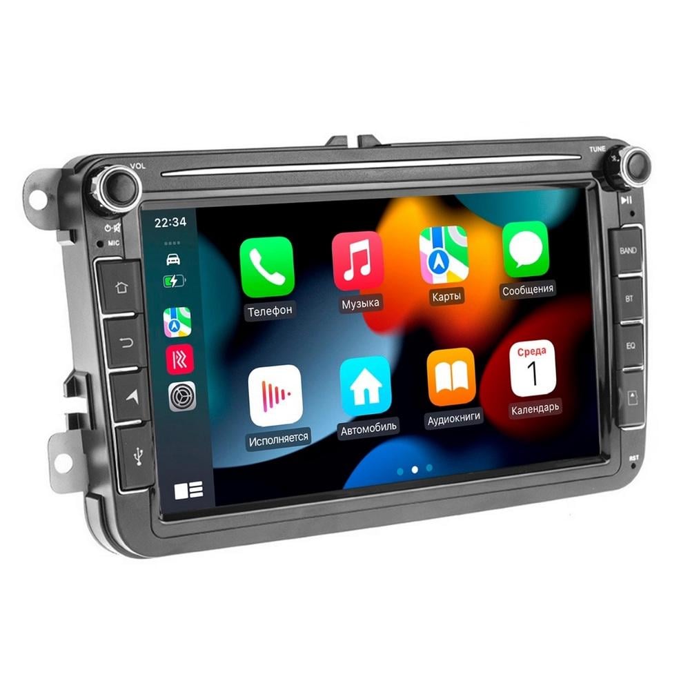 Автомагнитола штатная универсальная VW8 4x64Gb DSP 4G 8” (НФ-00009925)