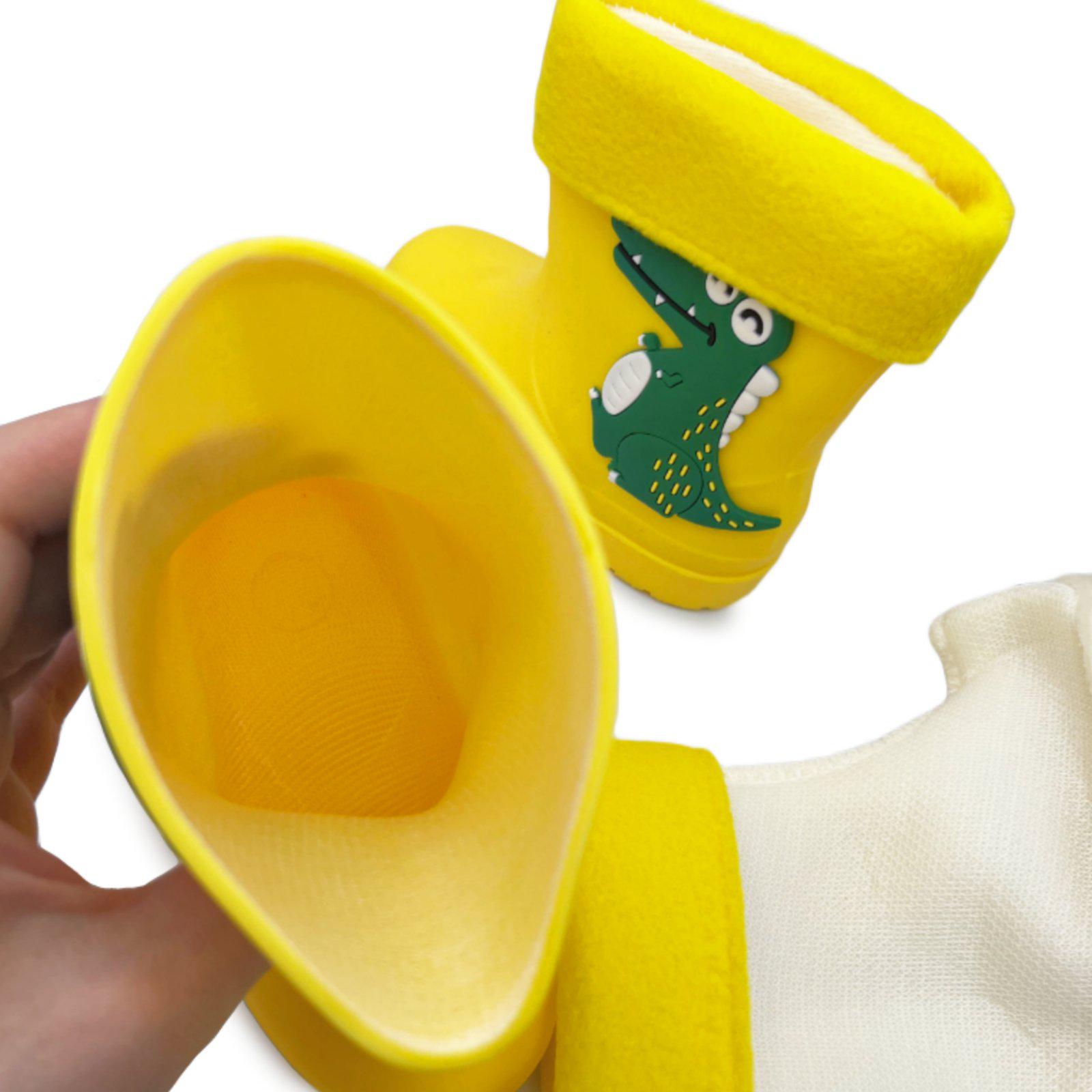 Сапоги резиновые Paliament MV-1518s р. 23 Желтый - фото 2 Сапоги резиновые Paliament MV-1518s р. 23 Желтый - фото 2