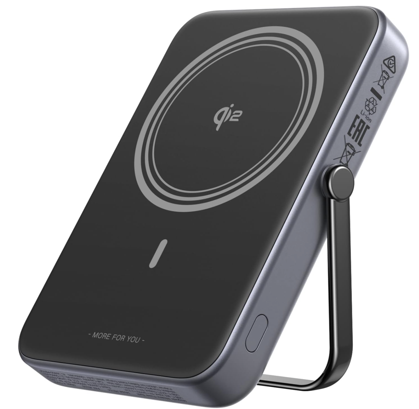 Магнитная батарея UGREEN Uno 20Вт Qi2 10000 mAh Magsafe Power Bank Black