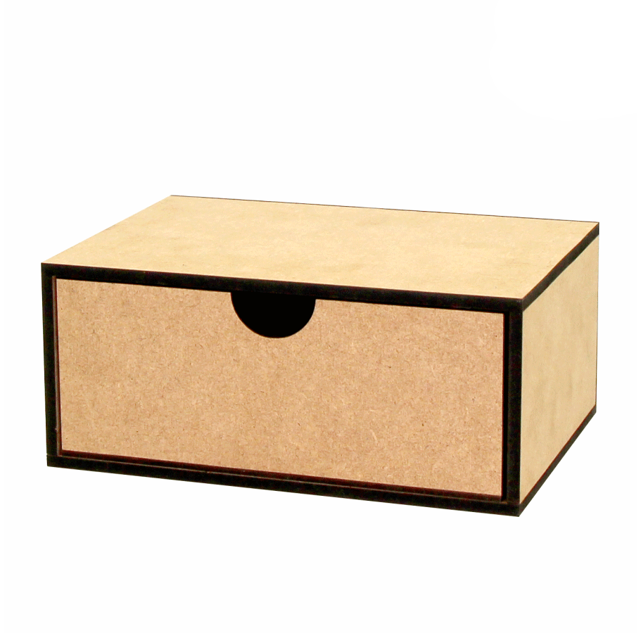 Декоративный ящик для декупажа Rosa Talent МДФ 23х16х10 см (4823098524991)