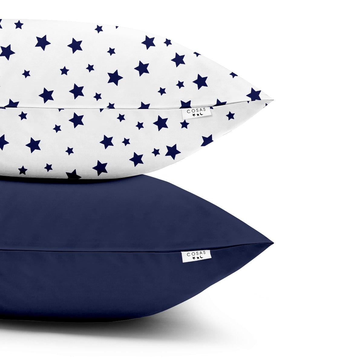 Набор наволочек Cosas Star W Blue Dark Blue 40х60 см 2 шт. (4822052050064)