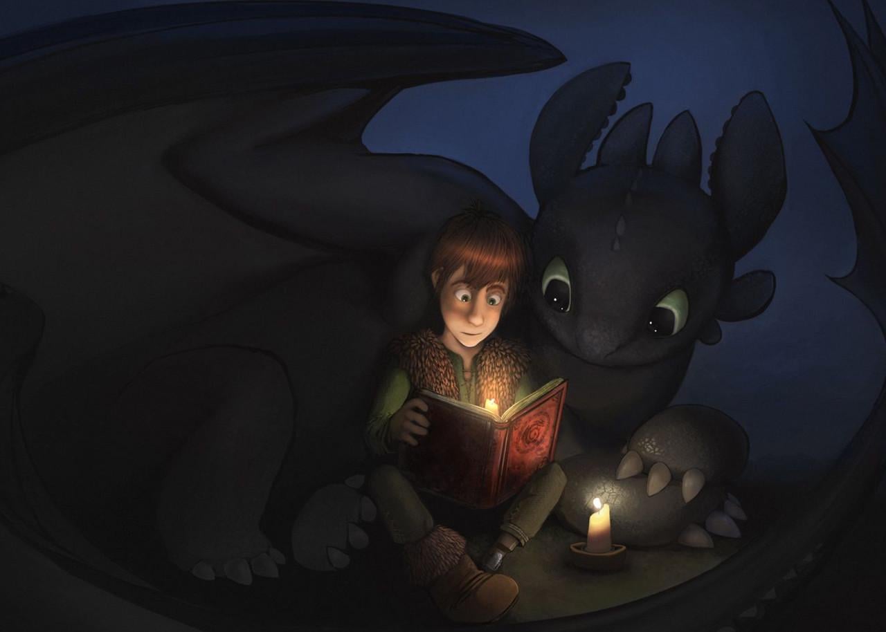 Картина GeekLand How to train your dragon фан (HD.09.087)
