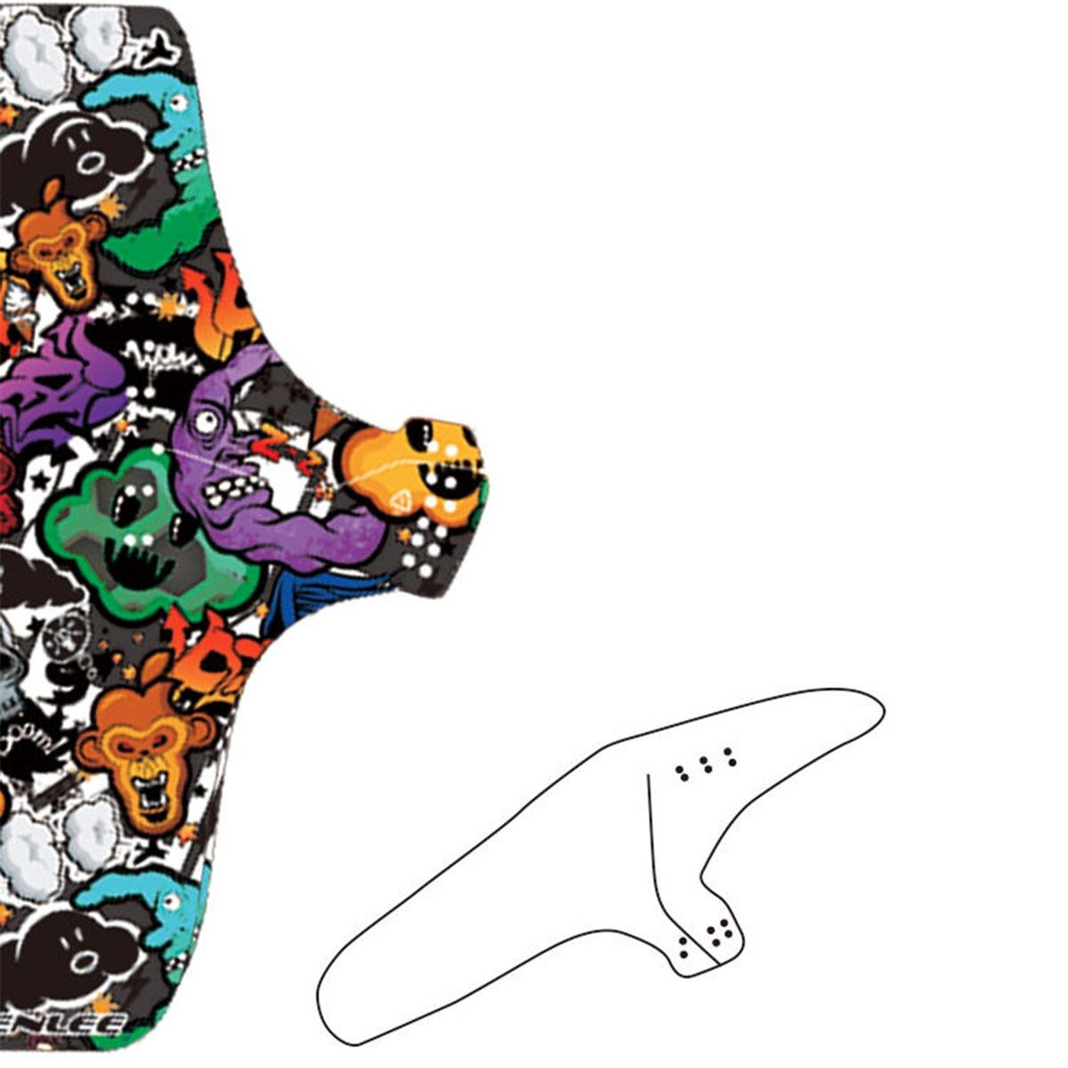 Крило для велосипеда ENLEE BF-30 стиль A (3531) - фото 3