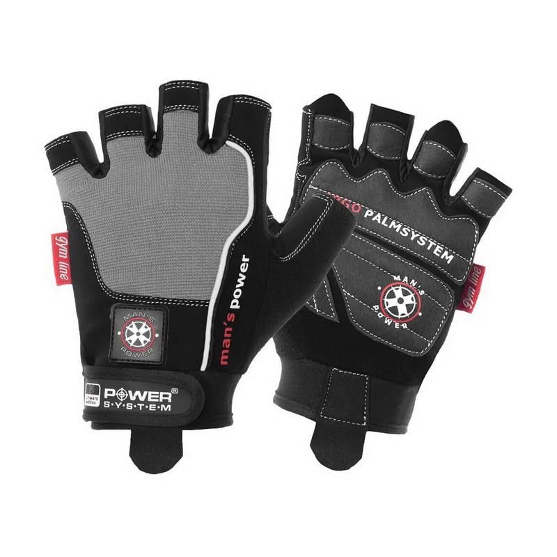 Рукавиці для тренувань Power System Mans Power Gloves 2580GR M Grey (20916-01) - фото 1