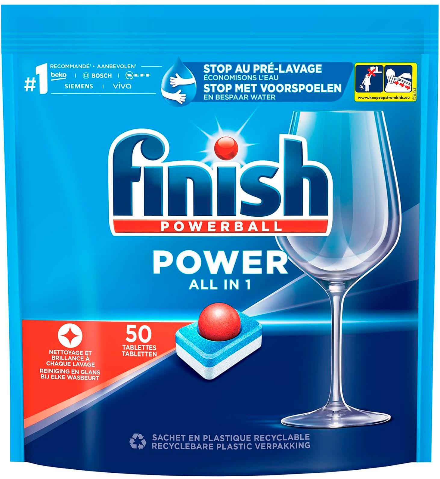 Таблетки для посудомоечной машины Finish Powerball Power All in one 1 шт. (14990) - фото 2