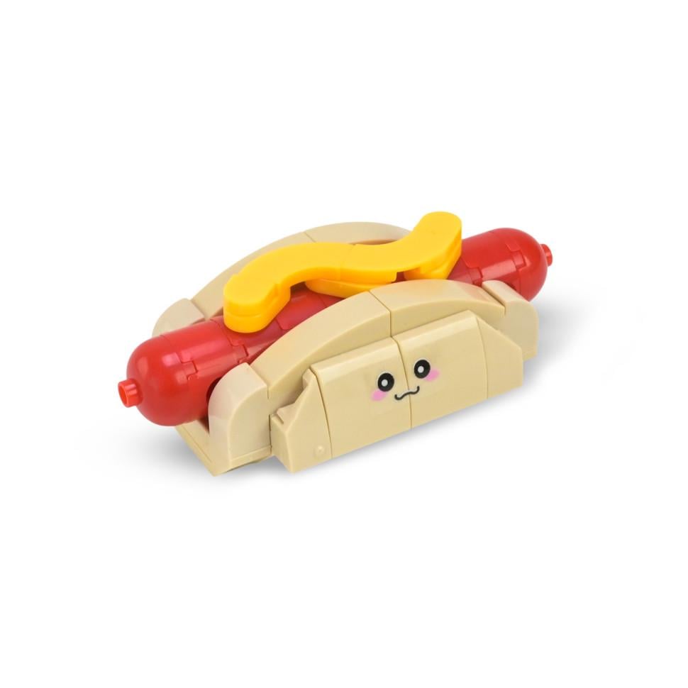 Конструктор Bambi Western fast food: Hot Dog Bun 75 дет. від 6 років (IC-187-C-745)