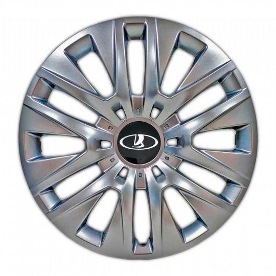 Автомобильные колпаки SKS 429 R16 с логотипом Lada 4 шт. Серебристый