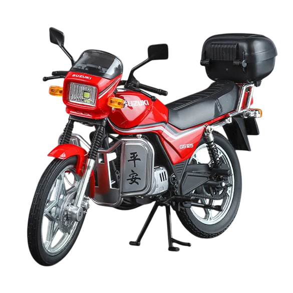 Модель мотоцикла Suzuki GS125 в масштабі 1:12 (Y02242) Модель мотоцикла Suzuki GS125 в масштабі 1:12 (Y02242)