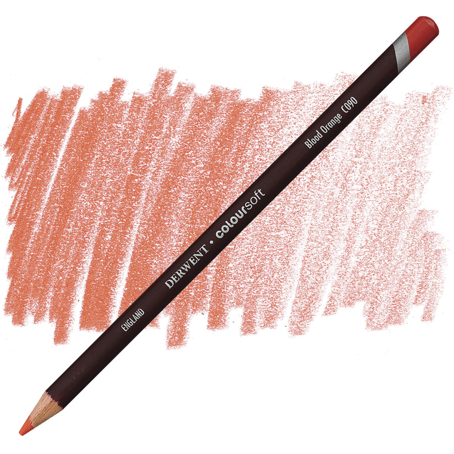Олівець кольоровий Coloursoft С090 Rosa 700961 6 шт. Червоно-помаранчевий (5028252188272) - фото 1