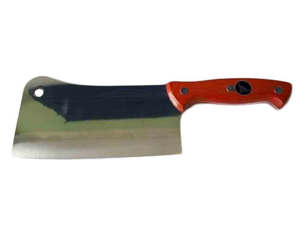 Нож секач Vitol VT6-19934 с деревянной ручкой Баранчик 33х10 см (394505)