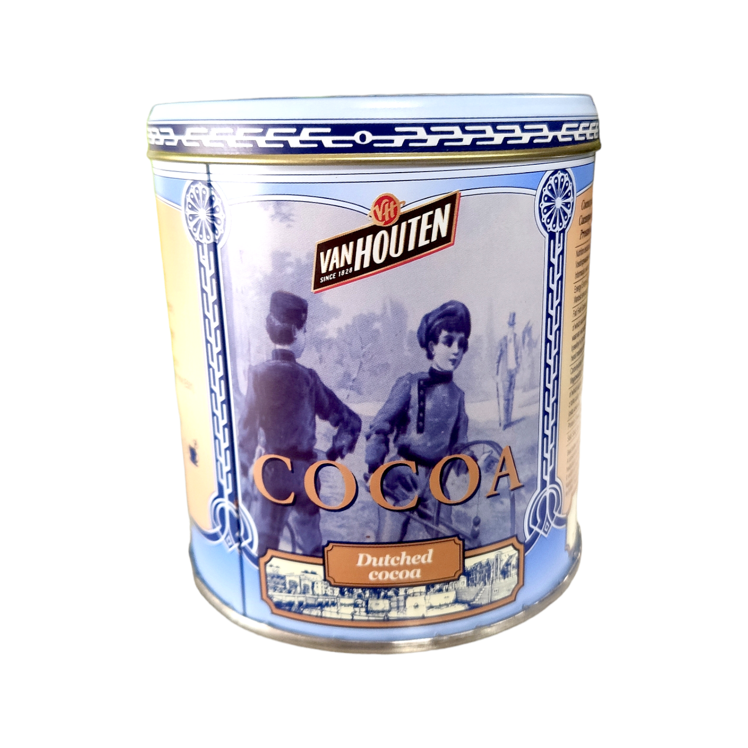 Какао Van Houten Cocoa Tin Blue 230 г (0514)