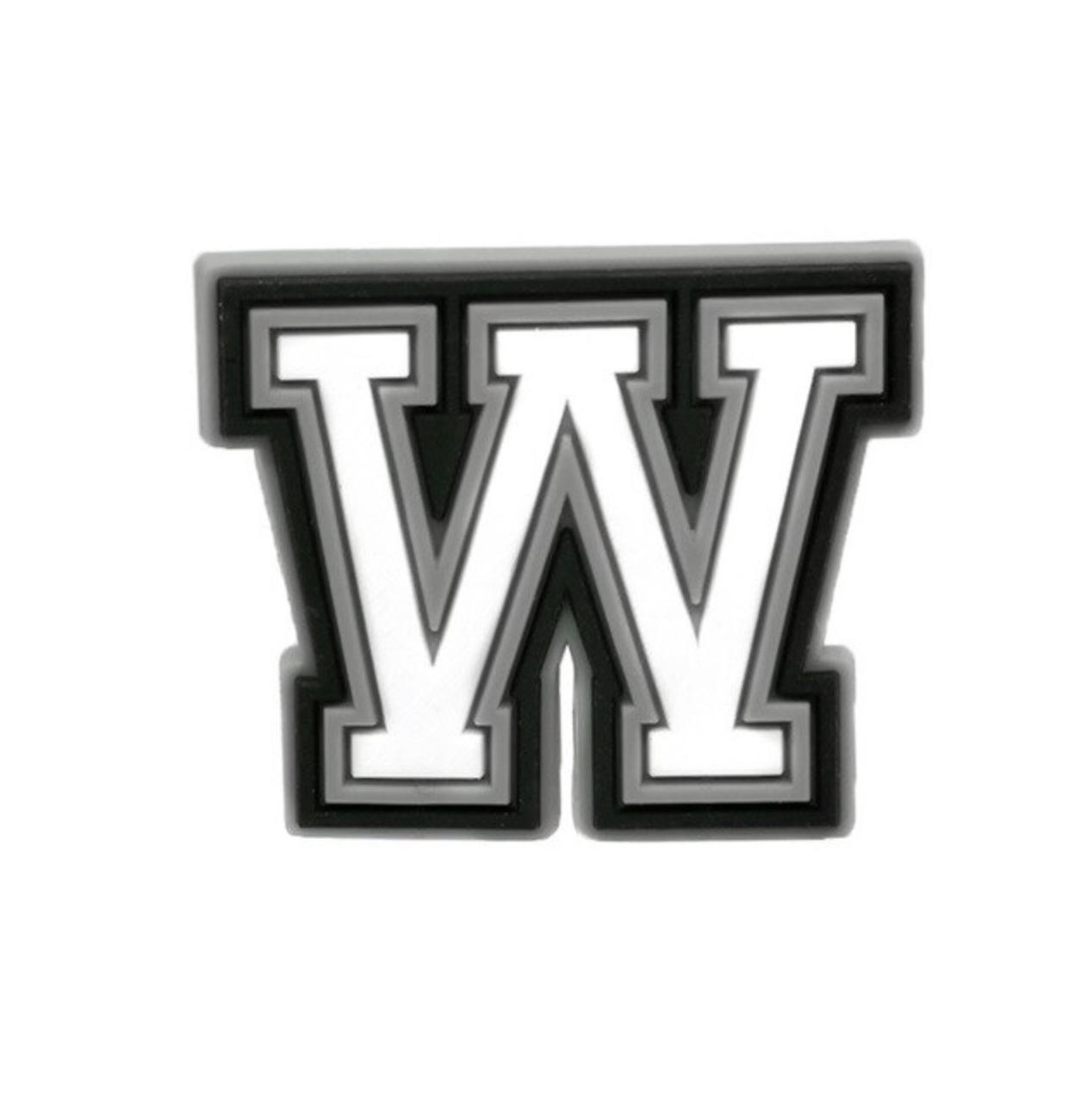 Джибитс для обуви JIBBITZ Буква W светится в темноте №1190 (JIB1190)