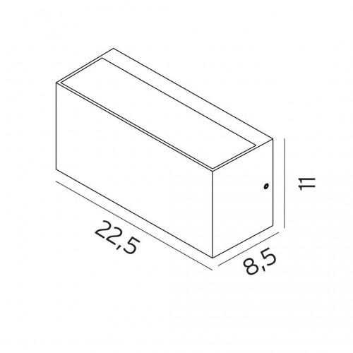 Светильник уличный настенный Norlys Asker 1511GR - фото 2 Светильник уличный настенный Norlys Asker 1511GR - фото 2