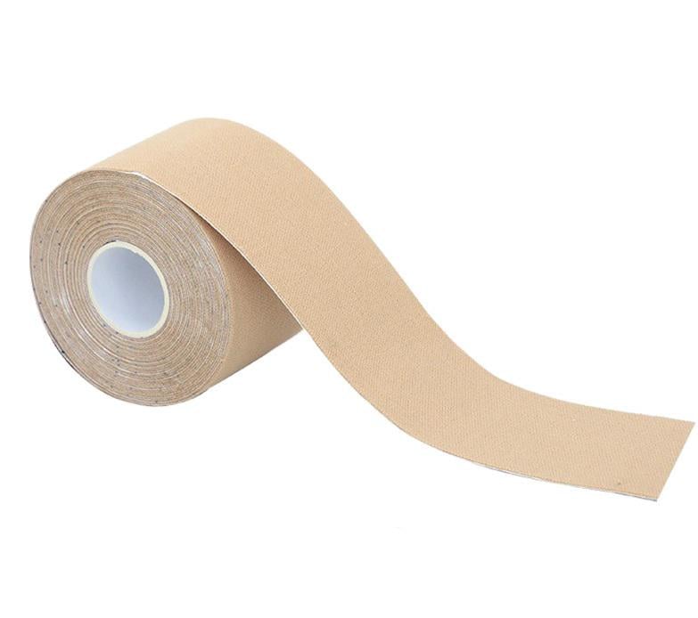 Тейп кинезиологический для поддержания груди моделирующий гипоаллергенный Телесный (29431)