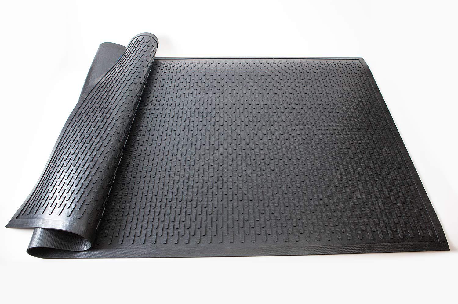 Грязезащитный ковер Скреб резиновый 1100х1720х6 мм (1116651529)