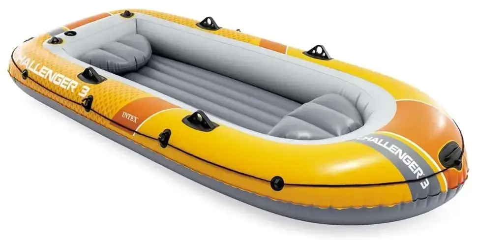 Надувная лодка трехместная Intex Challenger 3 (32097618)