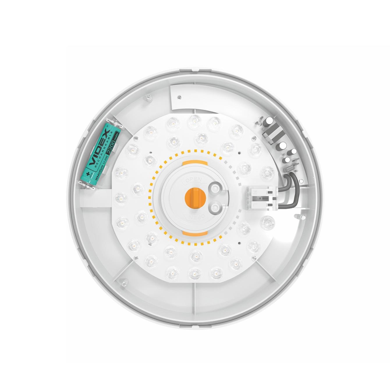 Світильник аварійний Videx VL-CLR-EM200-2 20W 5000K 220V (23225070) - фото 2