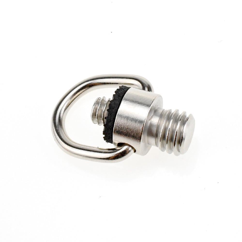Гвинт з кільцем та різьбами 1/4" та 3/8" сталь