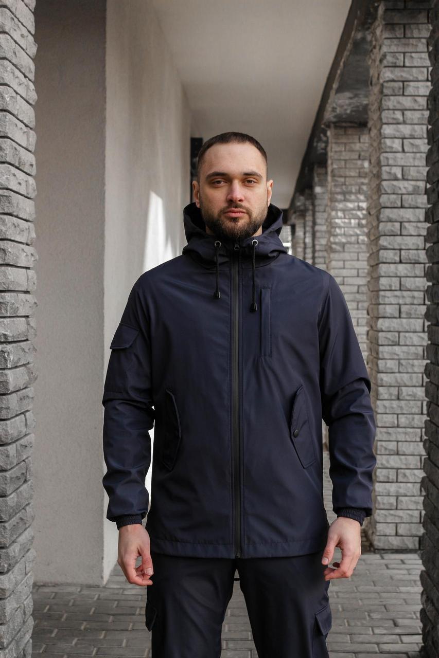 Куртка чоловіча Soft Shell Easy Intruder 3XL Синій (3187254254)