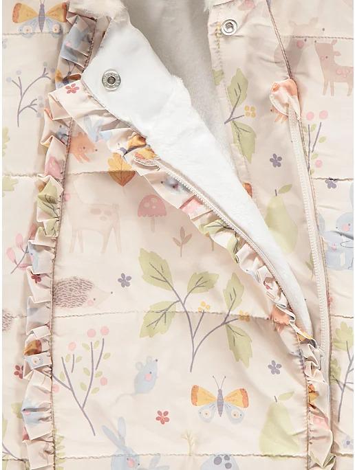 Комбинезон для девочки зимний George 62 см-68 Beige (420377) - фото 4 Комбинезон для девочки зимний George 62 см-68 Beige (420377) - фото 4