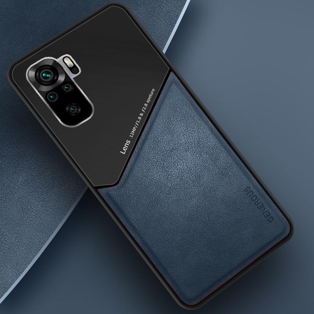 Комбінований чохол Generous на Xiaomi Redmi Note 10 Blue (22870-28)