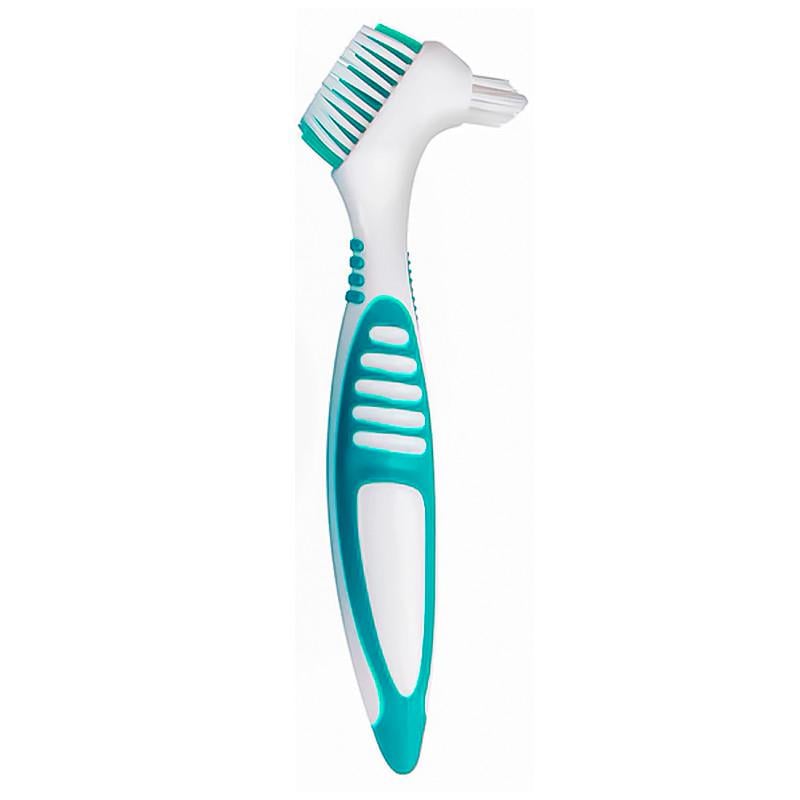 Щетка для чистки зубных протезов Lesko 29587 Green