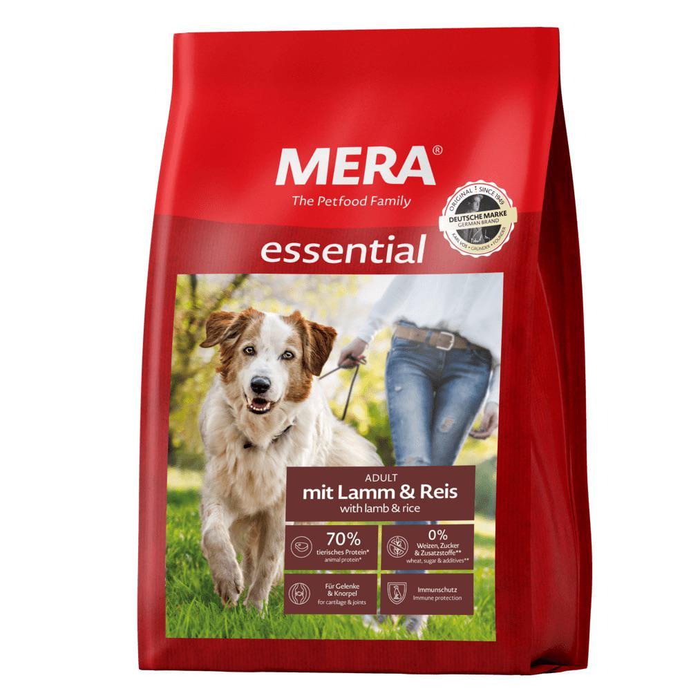 Корм сухий MERA Essential Dog Lamm&Reis з ягнятиною для дорослих собак 1 кг (4025877618260)