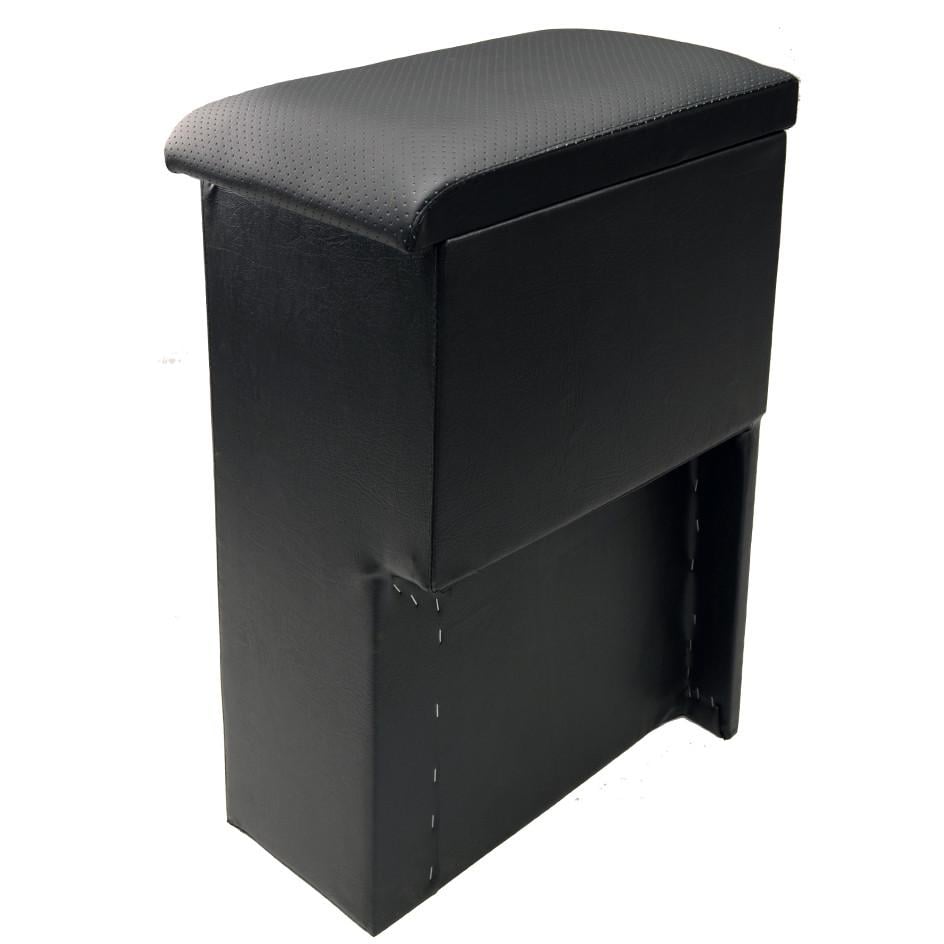 Підлокітник на Volkswagen Transporter T5 тип сидінь 1+1 2003-2015 перфорацією Чорний (31260893)