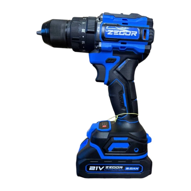 Шуруповерт Zegor CDD-21BLH ударний