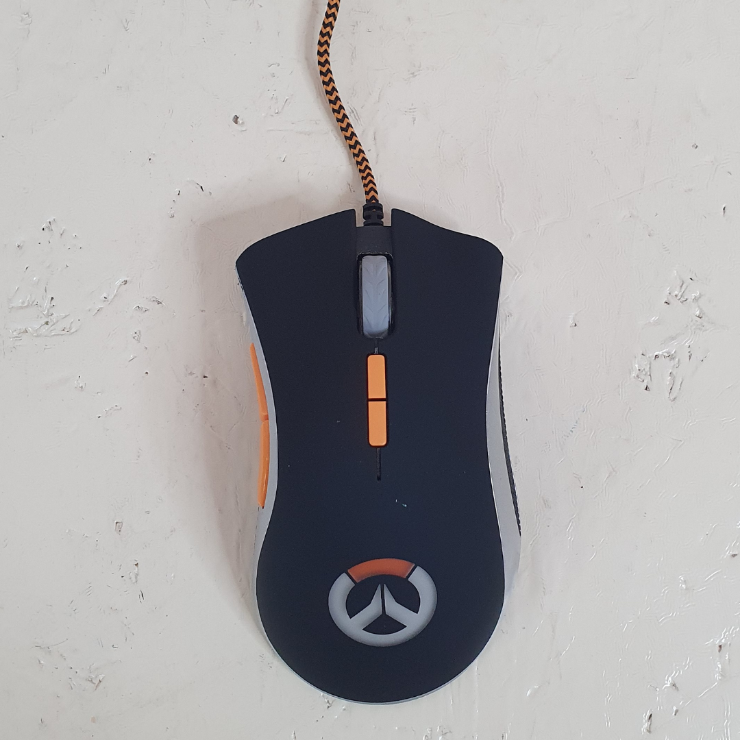 Комп'ютерна миша Razer DeathAdder OVERWATCH USB з прогумованим коліщатком прокручування (Z169-R00) - фото 10