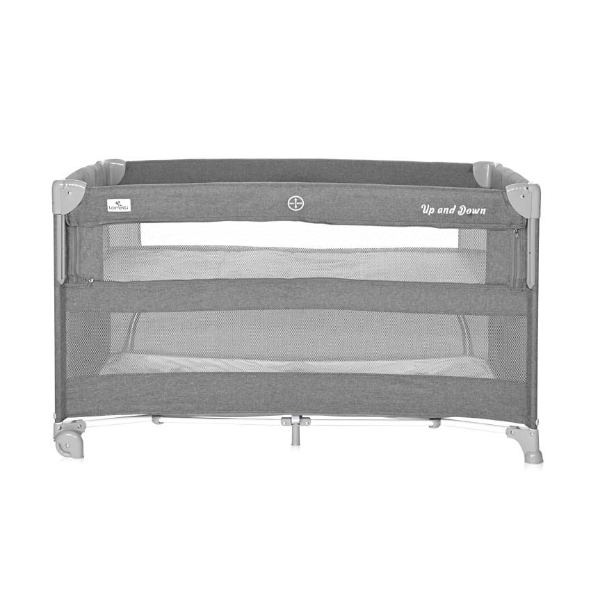 Ліжко-манеж Lorelli UP and DOWN Сірий (10080062139) - фото 2 Ліжко-манеж Lorelli UP and DOWN Сірий (10080062139) - фото 2