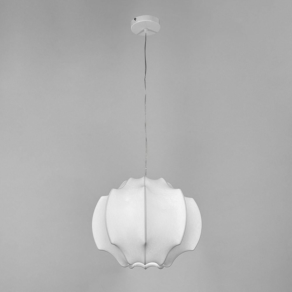 Светильник с белым абажуром в стиле Wabi-sabi 40х30 см (PLP 05-400х320)