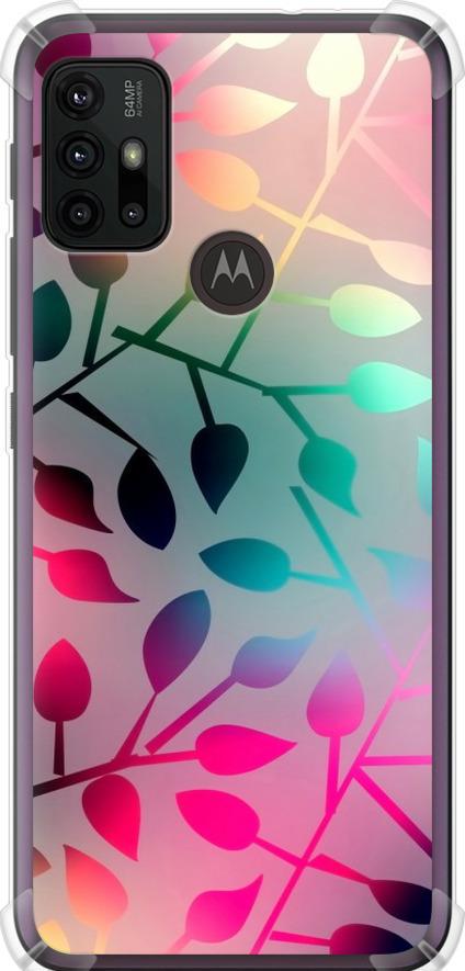 Чехол на Motorola Moto G20 Листья (2235sp-2461-42517)