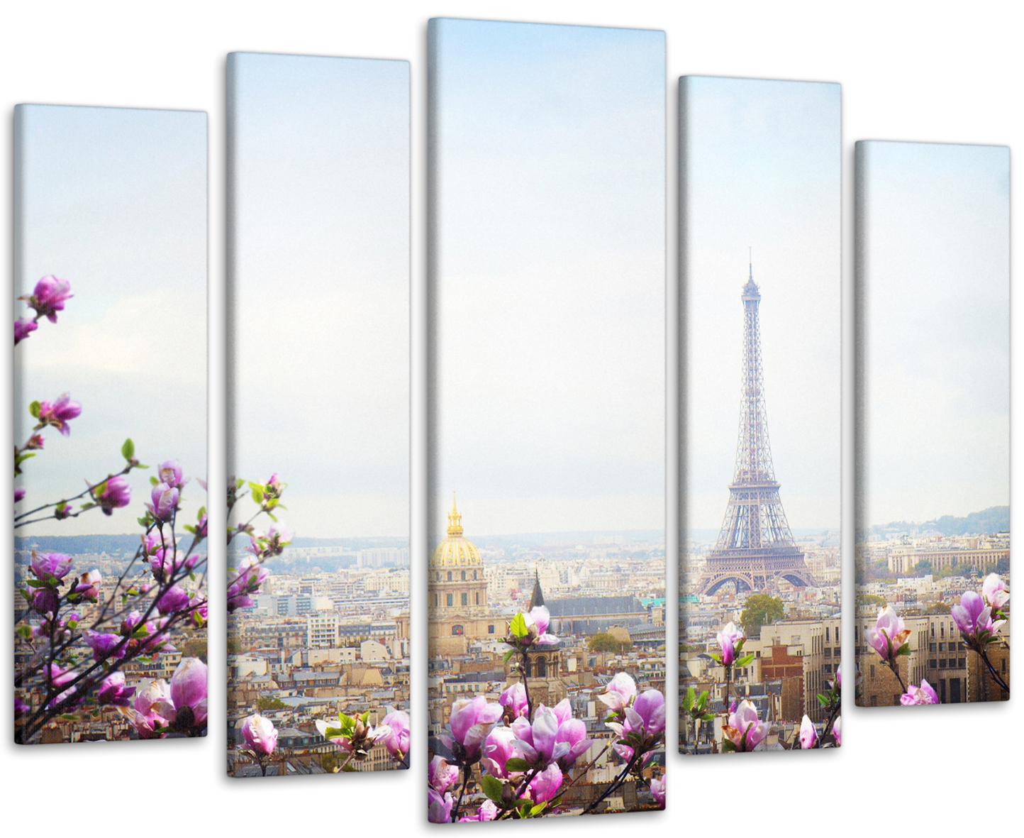 Картина модульна Париж Весна 90х132 см (Art-320_5)